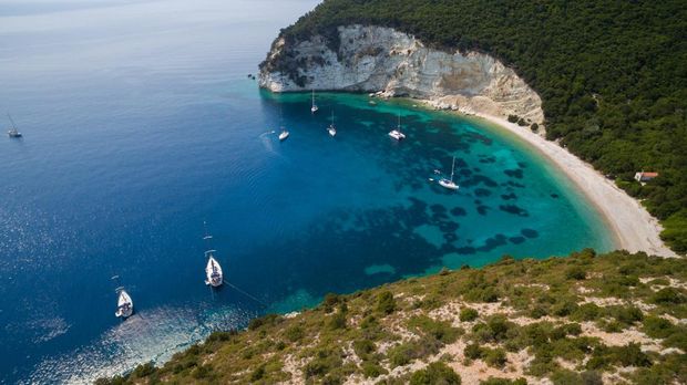 Pulau Atokos di Yunani