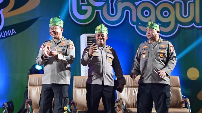 Serdik Sespimti memberikan kualiah umum di UIR, mengenalkan Green Policing, Selasa (15/9/2026).