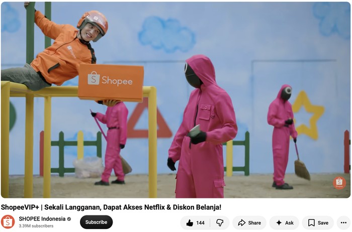 Tembus 6 Juta Views, Ini Rahasia Iklan ShopeeVIP+ yang Bikin Betah Nonton