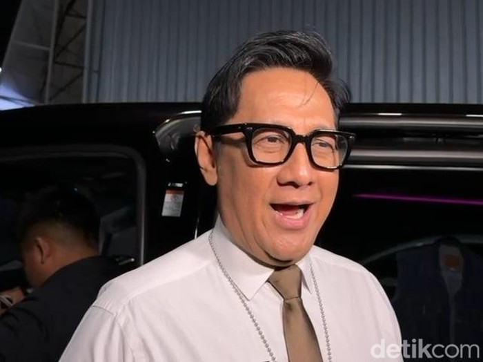 Andre Taulany di kawasan Mampang, Jakarta Selatan