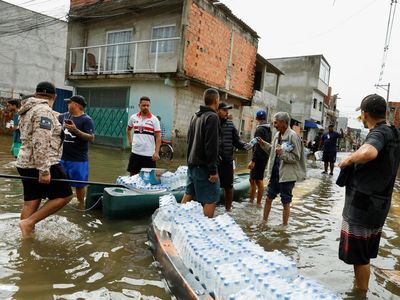 Banjir Landa Sao Paulo Brasil, 110 Keluarga Mengungsi