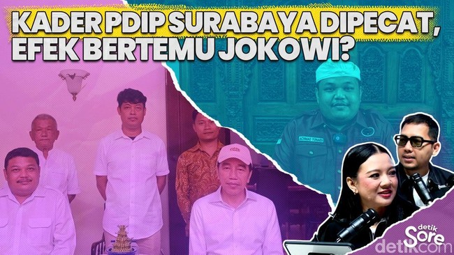 Video: Tanggapan Kader PDIP Surabaya Dipecat Usai Bertemu Jokowi