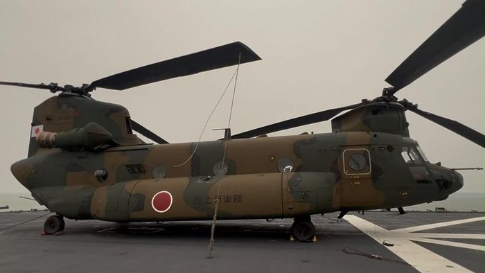 Helikopter CH-47 Chinook milik Jepang