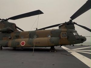 Video: Momen Heli Jepang Dikerahkan Bantu Atasi Karhutla di Kalimantan