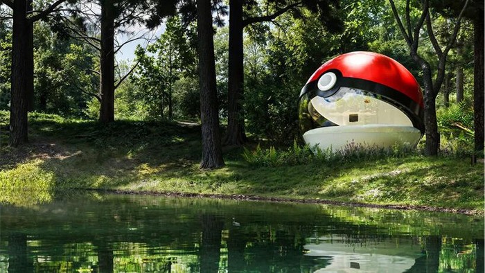 Hotel bertema Pokemon dengan bentuk poke ball di Jepang