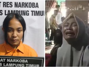 Dulu Viral, Istri Joni Pelaku Curanmor di Lampung Ditangkap terkait Sabu