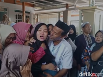 Istri Hamil 6 Bulan di Pamekasan Menangis Sambut Jenazah ABK Kapal Virgo