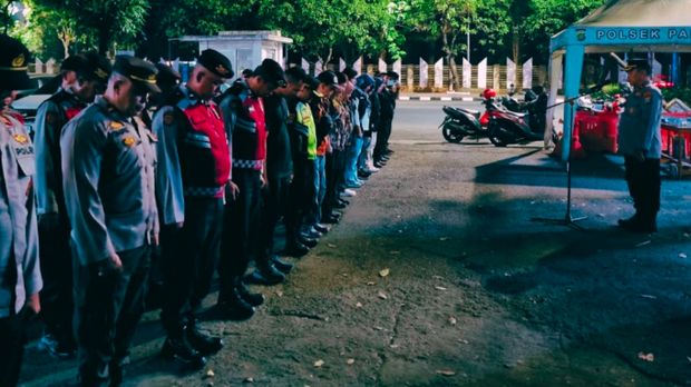Jajaran Polres Metro Jakarta Selatan (Jaksel) intensif menggelar razia. Langkah ini dilakukan untuk menjaga keamanan dan ketertiban masyarakat (kamtibmas). (dok Polres Jaksel)