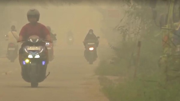 Bukan Filter! Begini Penampakan Kabut Asap di Kalimantan