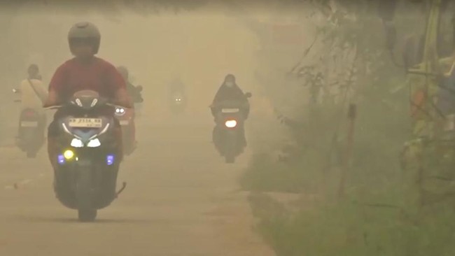 Video: Seburuk Ini Kabut Asap di Kalimantan, Penyakit ISPA Tak Terhindarkan
