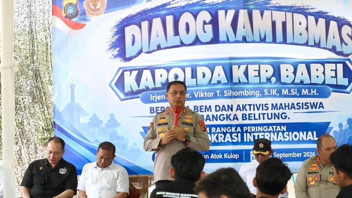 Kapolda Babel Irjen Viktor T Sihombing