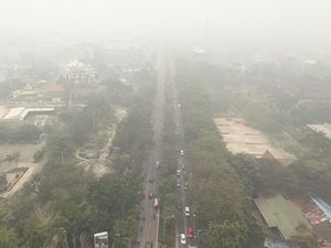 18 Penerbangan di Bandara Supadio Terganggu Kabut Asap