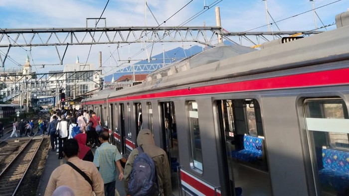 KRL di Stasiun Bogor, Jawa Barat (Haris/detikcom)