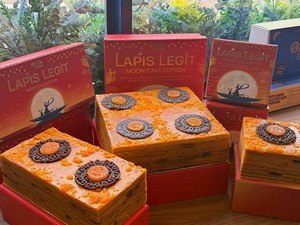 Produksi Terbatas! Orilla Bakery Rilis Lapis Legit Mooncake Pertama di RI