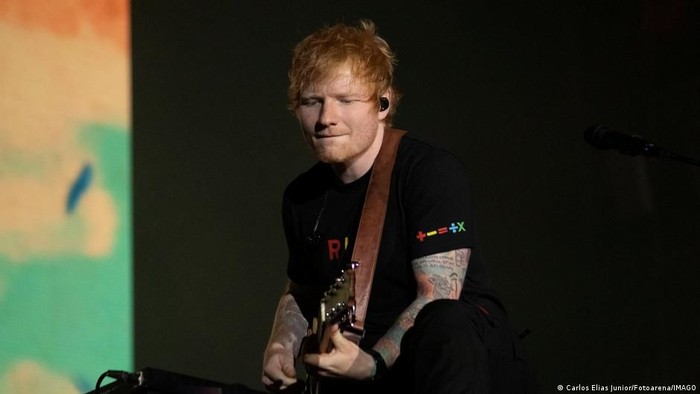Konser Ed Sheeran diwarnai pengunduran diri sejumlah musisi (Carlos Elias Junior/Fotoarena/IMAGO)