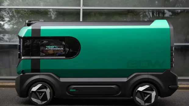 Mobil otonom Stellantis BOW yang nggak punya kabin dan kemudi. Mobil otonom Stellantis BOW yang nggak punya kabin dan kemudi.