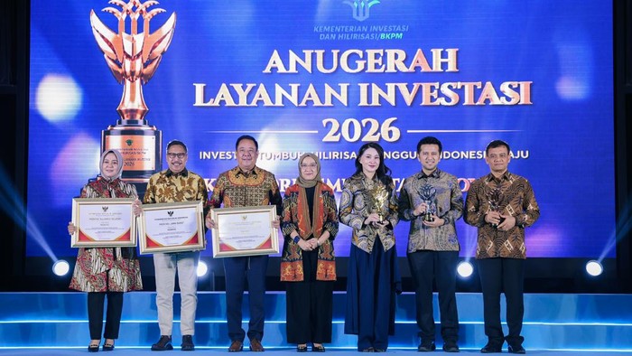Pemprov Jateng Raih Penghargaan Layanan Investasi dari Kementerian BKPM