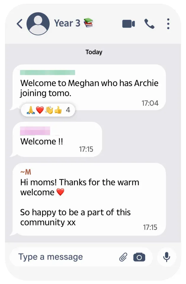 Percakapan Meghan Markle di Grup Orang Tua Murid Percakapan Meghan Markle di Grup Orang Tua Murid