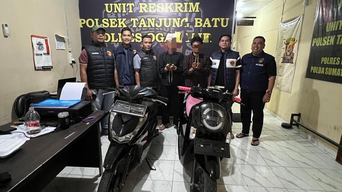 Polisi meringkus dua pelaku pencuri motor di Ogan Ilir