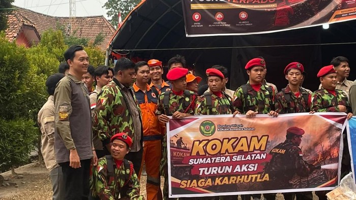 PT BMH berikan bantuan logistik kepada relawan KOKAM Pemuda Muhammadiyah Sumsel