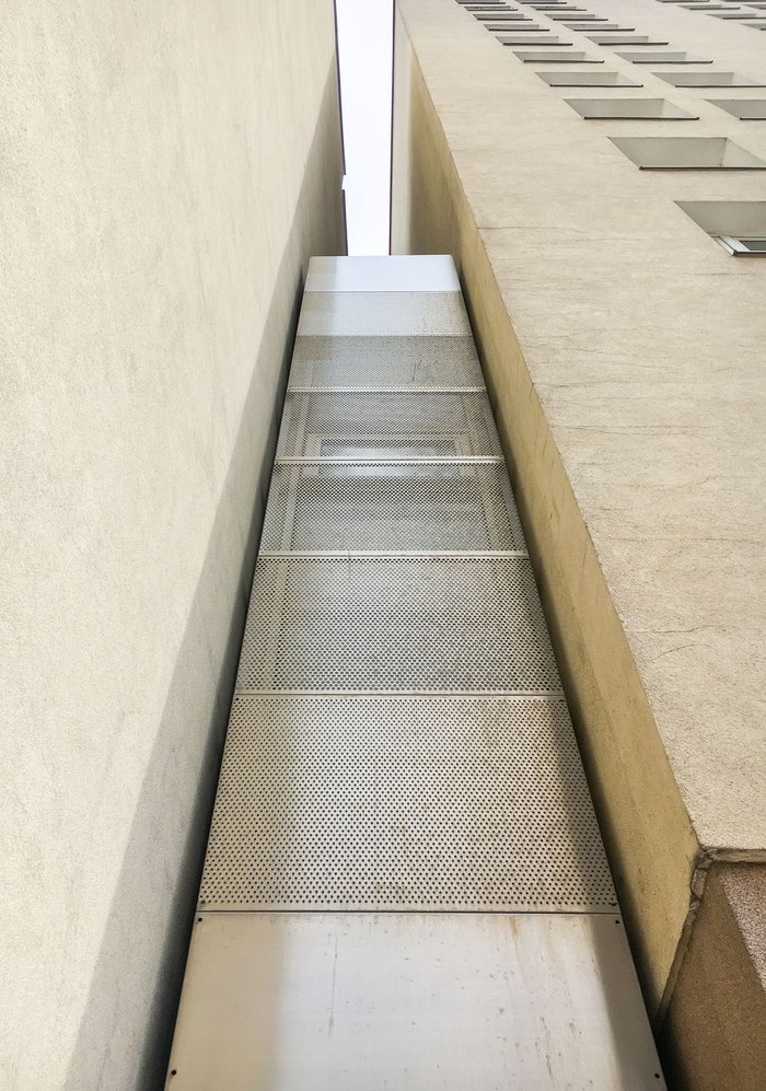 Keret house door domophon, Warsaw. Outside view.