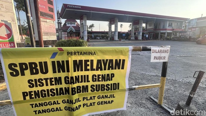 SPBU Tiroang di Kabupaten Pinrang.