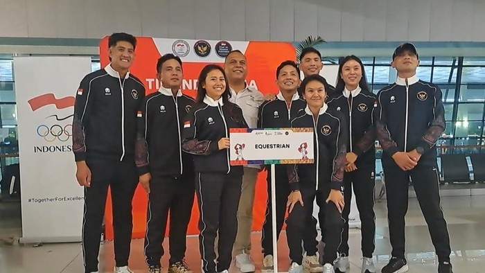 Tim Equestrian Indonesia dilepas untuk berangkat ke Asian Games 2026. 