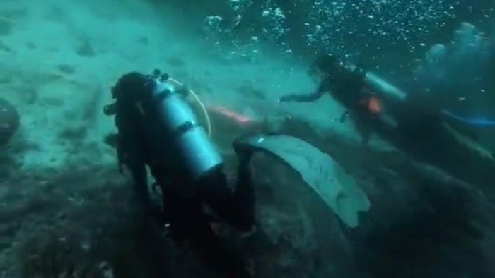 Tim SAR gabungan melakukan pencarian wisatawan asal Malaysia yang hilang saat diving di Sabang (Dok Basarnas Banda Aceh)