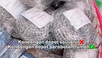 Viral Pernikahan Unik di Kaltim: Tamu Bawa Pulang Sabut Cuci Piring dan Sikat!