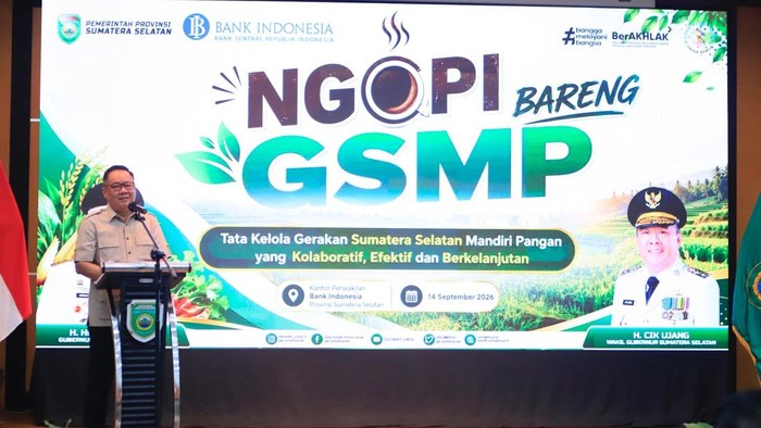 Wakil Gubernur Sumsel Cik Ujang