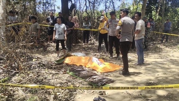 Wanita ditemukan tewas dengan mulut tersumbat kain di Konawe Selatan.