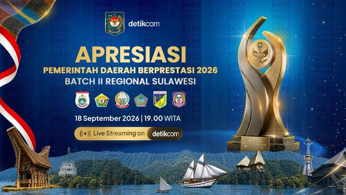 Apresiasi Pemerintah Daerah Berprestasi 2026 Regional Sulawesi.