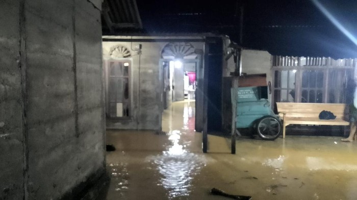 Banjir di Aceh Barat Daya.