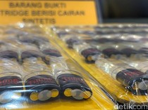 Polisi Bongkar Lab Liquid Vape Narkoba di Bandung