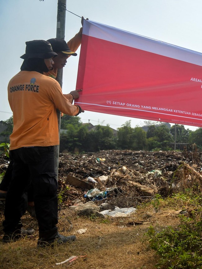 Bikin Polusi, TPS Ilegal Seluas 8.000 Meter di Tangerang Disegel