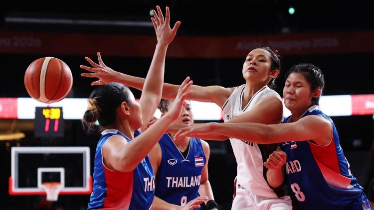 Debut Manis di Asian Games, Basket Putri Indonesia Tundukkan Thailand 61-52