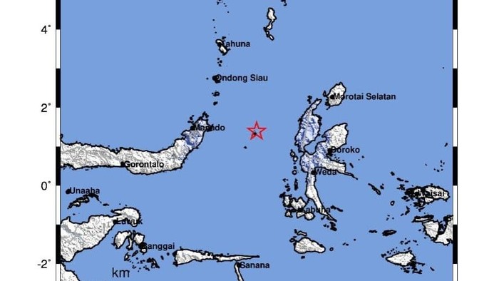 Gempa M 5,1 guncang Ternate.