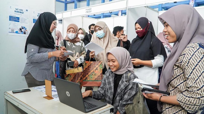 Ilustrasi pencari kerja