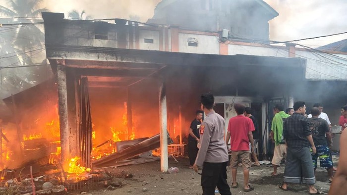 Kebakaran di Tasikmalaya.