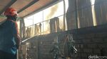 Pabrik Sepatu di Mojokerto Terbakar Hebat