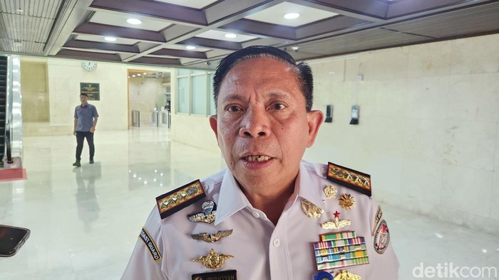 Kepala Badan Keamanan Laut (Bakamla) RI Laksamana Madya Irvansyah (Adrial Akbar/detikcom)
