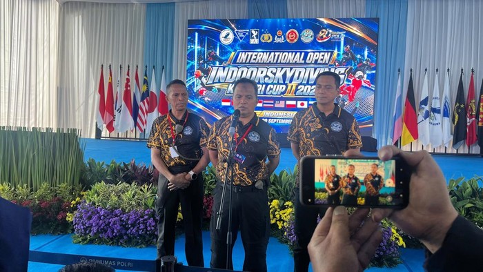 Ketua Penyelenggara Indoor Skydiving Kapolri Cup 2026, Brigjen Christiyanto Goetomo (Ondang/detikcom)