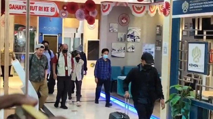 KPK usai geledah Kementerian ATR/BPN terkait suap urus HGB