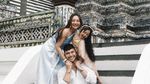 So Sweet! Krisjiana dan Siti Badriah Kulineran bareng Keluarga Kecilnya
