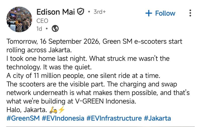Layanan Green SM Bike. Layanan Green SM Bike.