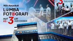 900+ Foto Ramaikan Lomba Foto LRT Jabodebek