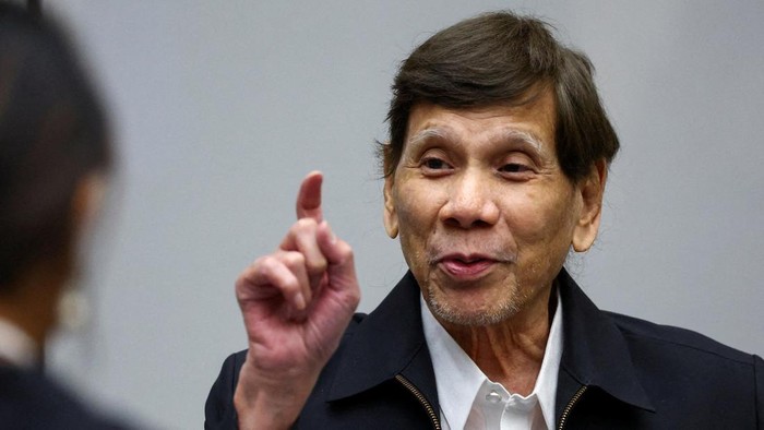 Mantan Presiden Filipina, Rodrigo Duterte, untuk pertama kalinya hadir langsung di Mahkamah Pidana Internasional