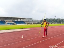 Melihat dari Dekat Latihan Para Atlet Atletik di Mimika Sport Complex