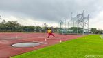 Melihat dari Dekat Latihan Para Atlet Atletik di Mimika Sport Complex