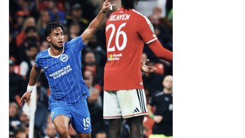 Untuk pertama kalinya sejak lama, MU kalah setelah unggul 2-0 di Old Trafford. Foto: X.com